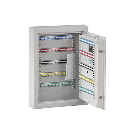 Caja de caudales para llaves gris luminoso listones de