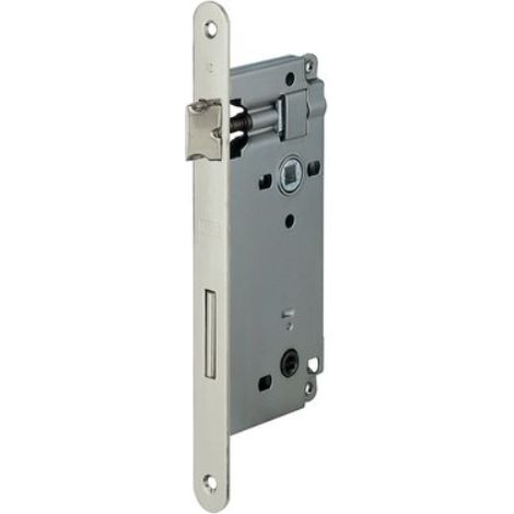 Serratura patent b.tondo cromo opaco 595 agb doppio q. i.mm 90 f.mm 22 e.mm 50 Agb (1/2)