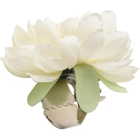 Embrasse De Rideau Blanche Boucle De Rideau Créative Pince Décorative Accessoire De pour Fenêtre Salon Chambre 1 Pièce (1/5)