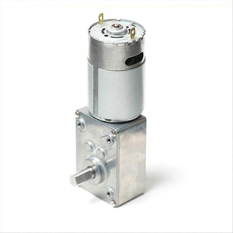 Gleichstrom-Schneckengetriebemotor mit niedriger Drehzahl (41 U/min) (1/5)