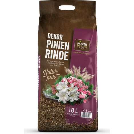 PATZER NATUR PUR Dekor-Pinienrinde 4-8 mm / extra fein - 18 Liter