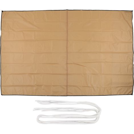 Voile d'ombrage résistant aux UV, pliable, Portable, facile à entretenir, voile de piscine pour jardins extérieurs, 4 coins