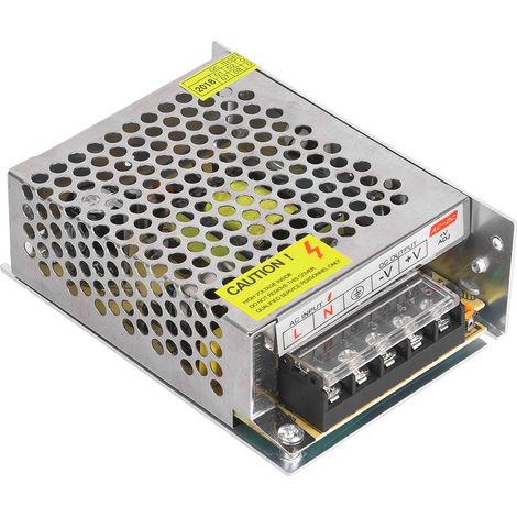 Transformateur de commande d'alimentation à découpage 220 V (ou 110 V) vers 12 V 6,5 A 80 W (1/5)