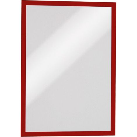 Magnetrahmen A3, 5 Stück, kratzfest, rot Maße in mm (BxH): 323 x 446