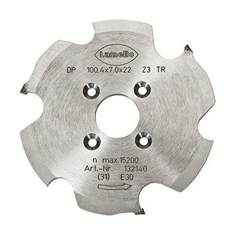 Lamello fresa diamante 132140 100,4 mm longitud 22 mm altura