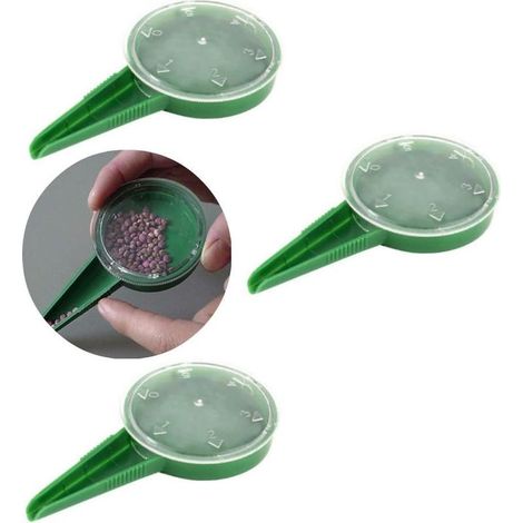 Distributeur 3 pièces/paquet, dispositif de trémie, outils agricoles, outils de jardin, jardinière, jardinière avec 5 réglages différents (1/5)