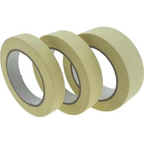 Flachkreppband Set 18-24-36mm x 40m (1/3)
