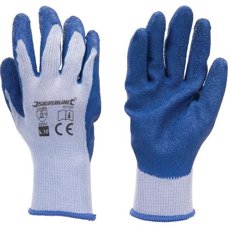 GANTS TRICOT ENDUCTION LATEX TAILLE UNIQUE SILVERLINE 427550 (1/3)
