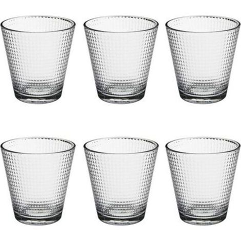 Lot de 6 Verres à Eau "Génération" 25cl Transparent