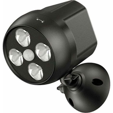 Lampe d'extérieur avec détecteur de mouvement - - Projecteur LED - Capteur sans fil - Étanche IPX5 - 600 lumens (1/5)