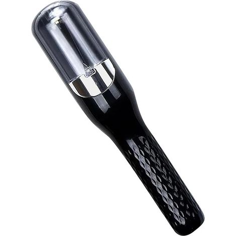 Tagliacapelli elettrico, tagliacapelli staccabile, luce LED blu, ricaricabile, portatile, 2 in 1 (1/5)