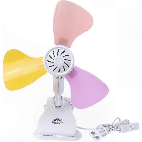 Leiser 26 cm 220 V Tischventilator mit Clipbefestigung für Tisch, Schlafzimmer, Wohnzimmer, Studentenwohnheim, Büro - kabelloses Modell nicht unterstützt (110 V, für den Heimgebrauch) (1/5)