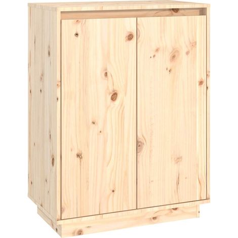 Maison Exclusive - Scarpiera 60x35x80 cm in Legno Massello di Pino (1/5)