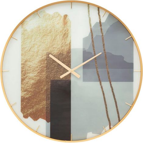 Orologio Glass Motif diam 80 cm - GLASS MOTIF (1/5)