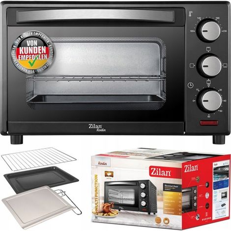 Elektrischer Pizzaofen mit Grillfunktion, 15 l, Leistung 1200 W