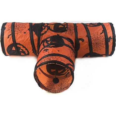 Tunnel pliable et compact pour chats et lapins d'intérieur (1/4)