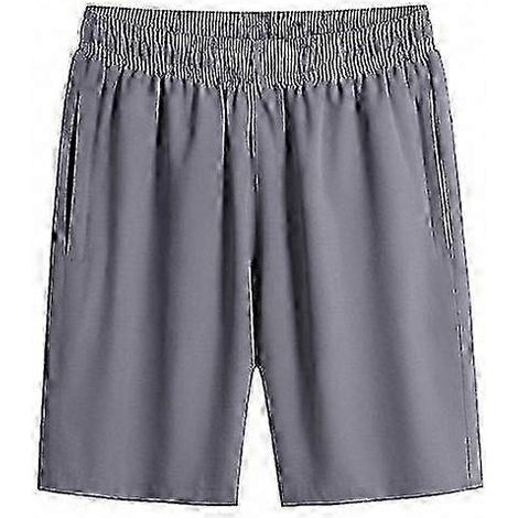 Sportliche Herren-Sommershorts, bequeme Passform – elastischer Bund, tiefer Schritt, leichtes Material mit Seitentaschen (1/5)