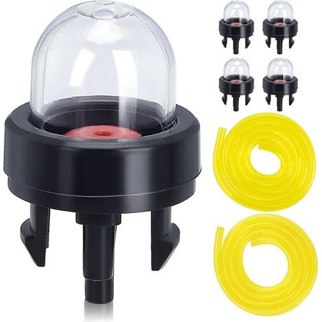 Tubo di alimentazione Bluezoo con primer lampadina per motosega Husqvarna 235 236 240 340 345 350 353 440 445 450 460 e trimmer weedeater trattori 123L 225 232L 227L 240L 322L (pack di 3) (1/5)