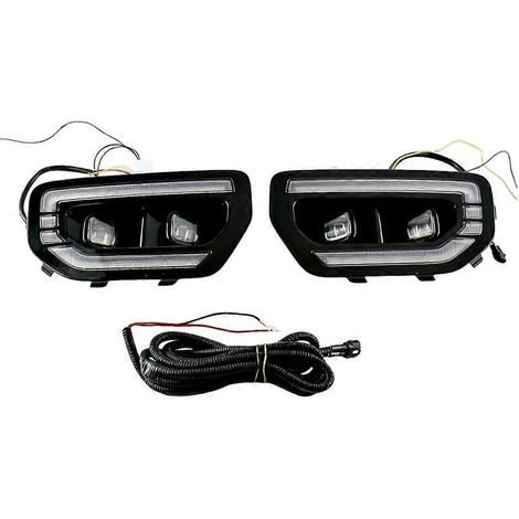 Feu de jour à LED pour pare-chocs avant Ford Ranger T9 Tremor Lariat XL XLT 2023-2026 (clignotant inclus) (1/5)