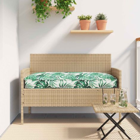 Kissen Blatt Blattmuster 120 x 60 x 12 cm Oxford-Stoff