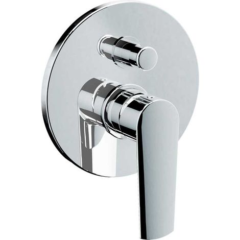 MISCELATORE DOCCIA INCASSO CON DEVIATORE "KLINT" Cromo