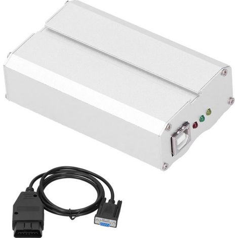 Shipenophy Boîte de chiptuning Kit d'Outils de Réglage de Puce ECU Disque Prise de Câble OBD Boîte en Métal Diagnostic auto outil (1/5)