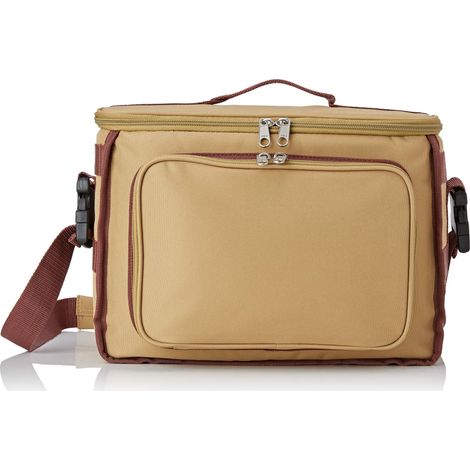 Gima - Borsa Medica Utility Vuota per Personale Sanitario, Porta Strumenti Medici e Medicinali, Poliestere Impermeabile, Divisori, Tasche, Elastici, Borsetta staccabile, Beige, Misura 36x22xh 25 cm (1/5)