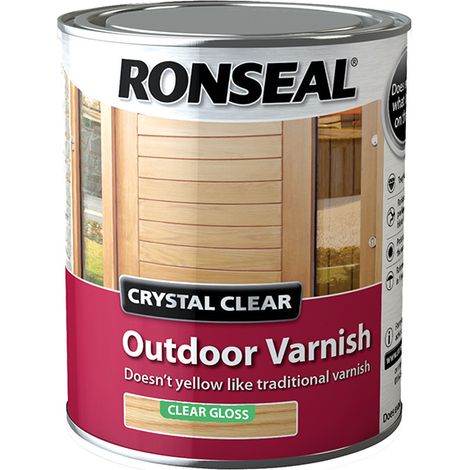 Crystal Clear Outdoor Varnish Matt 2.5 Litre