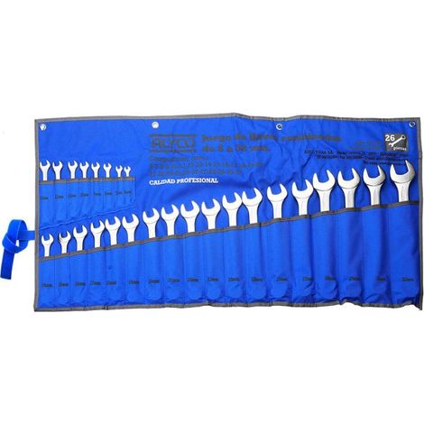 Set de 26 clés mixtes 6-32 b/nylon ALYCO 191286