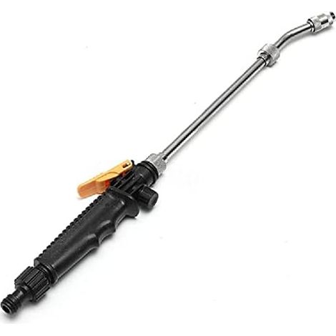 Pistolet d'Arrosage avec Réglable Buse Métal Pulvérisateur de Pistolet à Eau Haute Pression pour Lavage de Voiture Arrosage (18 in) (1/5)