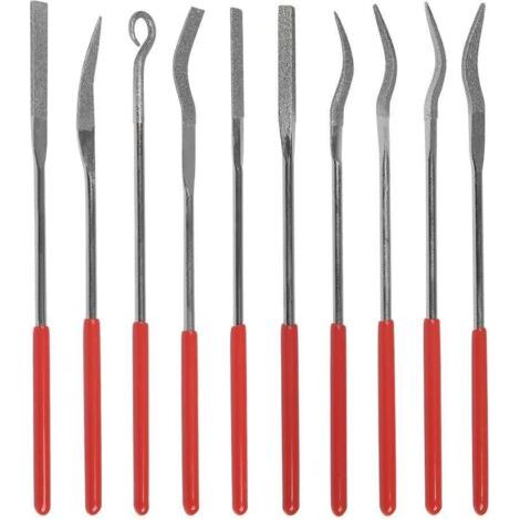 Lime de meulage 10 pièces Diamond File Set (1/5)