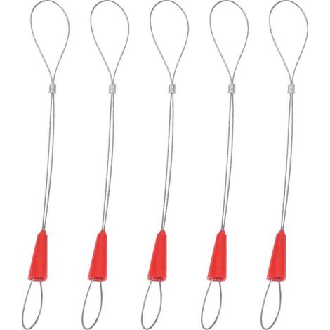 5pcs Fish Tape Fastener Universal Wire Puller Cable Extractor Traction Tool For Insertion And Extraction Of Cables (1/5)