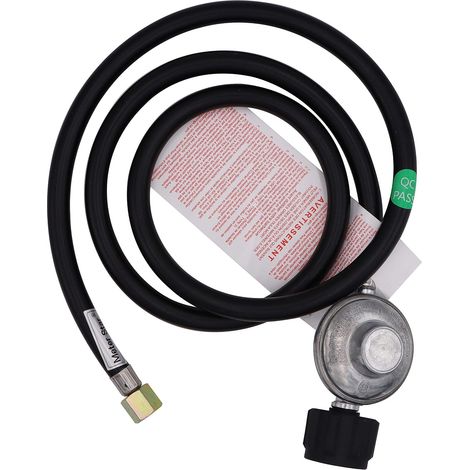 Régulateur de propane basse pression certifié 2 mètres et tuyau QCC1 Kit de connexion pour barbecue à gaz LP/GPL (1/5)