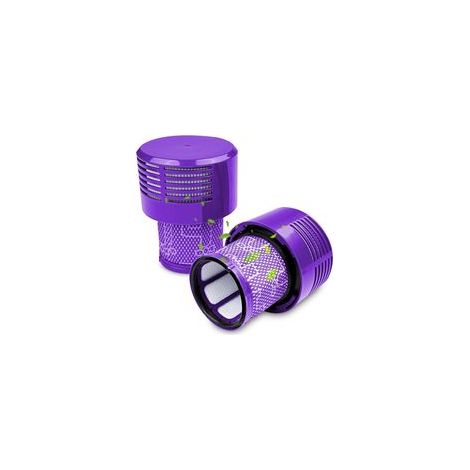 Lot de 2 filtres compatibles avec Dyson V10, filtre d'aspirateur, filtre de rechange, filtre d'origine, cyclones sans fil Animal Absolute Total, pièces de rechange propres pour aspirateur (1/5)