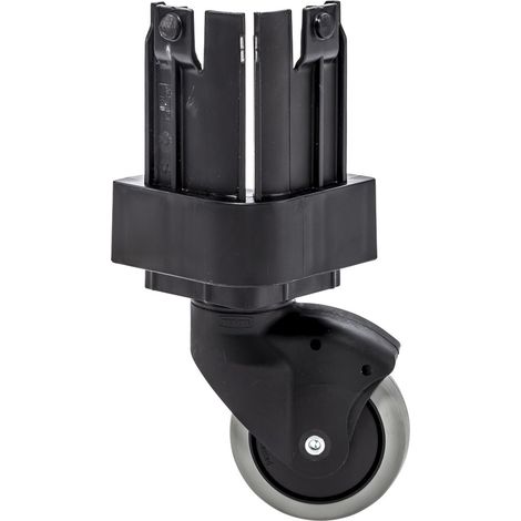 PROVOST - Roulette pivotante à frein métallique pour bac gerbable Eco (800 x 600 mm)