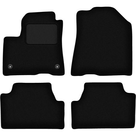 Tapis en velours noir pour : Kia e-Soul II / Soul EV à hayon (2020-) (1/5)