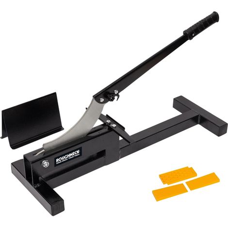 Roughneck ROU36010 Laminate Flooring Cutter and x48 Floor Expansion Gap Spacers (1/4)