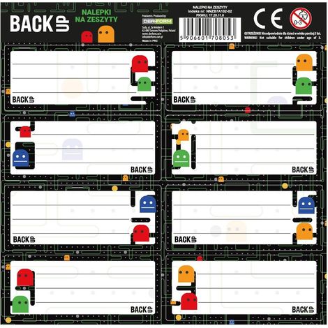 Pegatinas para el portátil BackUp 7 A102 (25 unidades) derform
