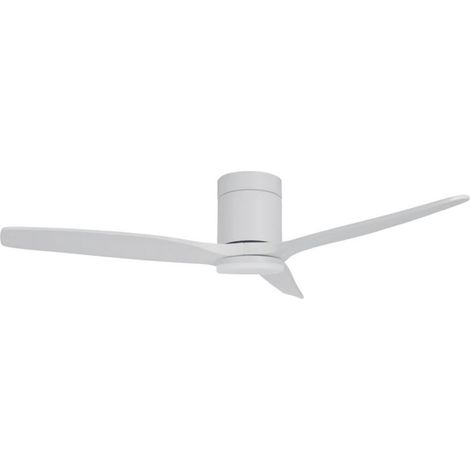 Kasama Deckenventilator mit einstellbarem CCT-Licht und Ø132 DC-Steuerung Weiß