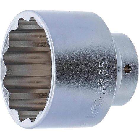 Douille pour Clé Douze Pans 20 mm - 65 mm - Acier Résistant - Usage Professionnel, Zones Difficiles - D-Work