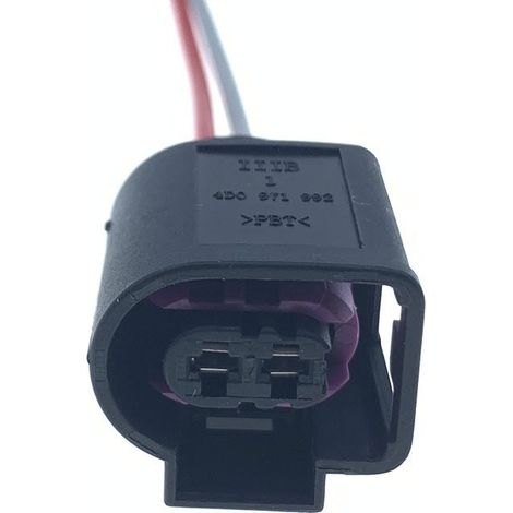 Convient pour Volkswagen Audi Passat : connecteur d'injecteur haute pression, connecteur d'alternateur, connecteur de klaxon, faisceau de câbles 2P (1/4)