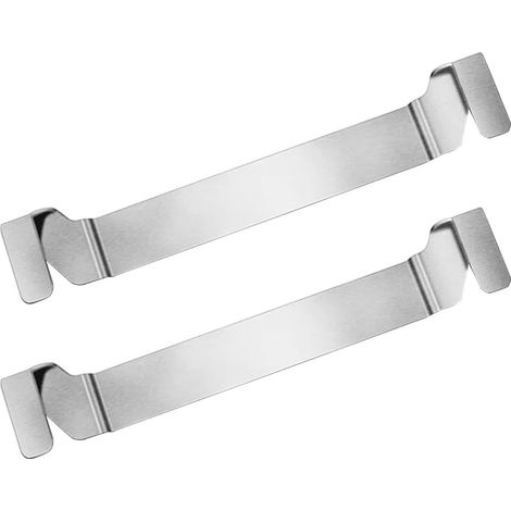 OUNONA Lot acier inoxydable 2 supports spatules barbecue acier inoxydable résistant à la chaleur et