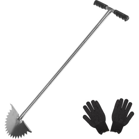 Outil de Toilettage Portable pour Pelouse Lame Demi-Lune en Acier Inoxydable, Coupe-Bordures pour Trottoirs et Aménagement Paysager Facile à Utiliser (1/5)