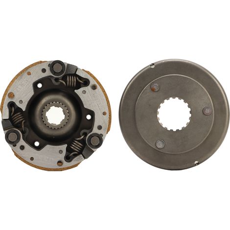 Eosnow ATV Automatische Kupplung mit Deckel 17mm Motorstart für Chinese 50ccm bis 110 ccm Dirt Bike Go Kart