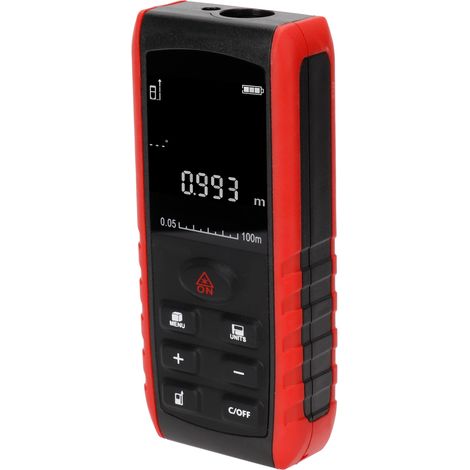 Télémètre infrarouge KXL-E100, étanche IP54, portable, numérique, portée de 0,05 à 100 m (1/5)