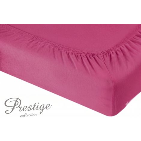 Jersey-Spannbettlaken 180x200 Amarant Prestige Kollektion 160 g/m²