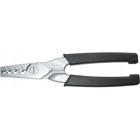 Haupa Crimpzange 210826 schwarz manuell