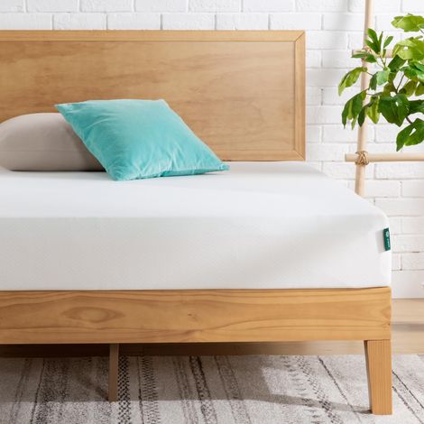 Zinus Materasso 140x190cm - Altezza 20cm MED H2-H3 - Materasso in memory foam al tè verde (1/5)