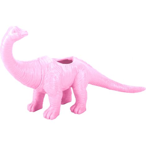 Rosa Dinosaurier-Topf – Sukkulenten, trendige Deko, originelles Muttertagsgeschenk für den Garten