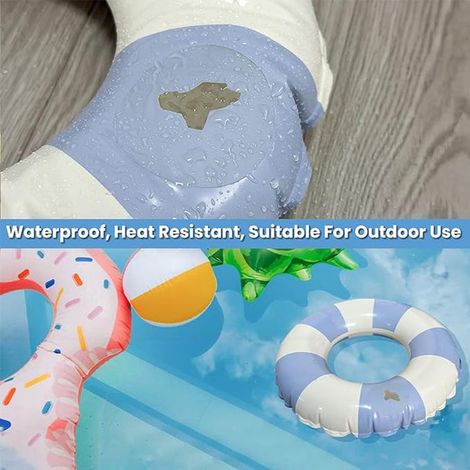 Inflatable repair kit, 20-piece waterproof TPU repair sheet, multi-purpose repair tape for swimming pools